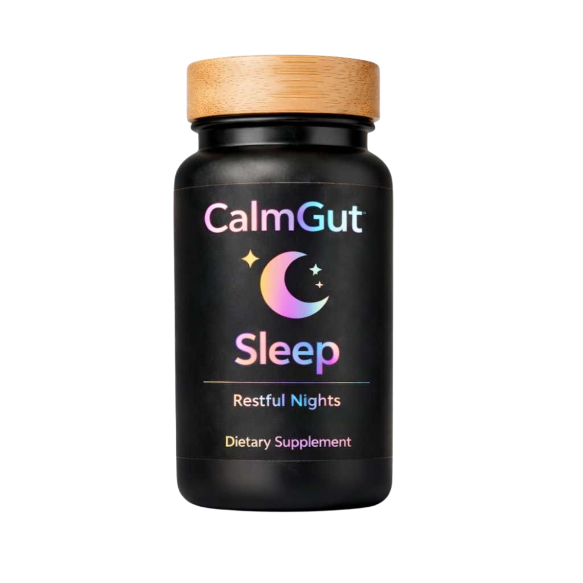 CalmGut Sleep nighttime supplement for gut and stress support
